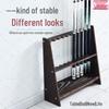Wall-Mounted Billiard Cue Rack