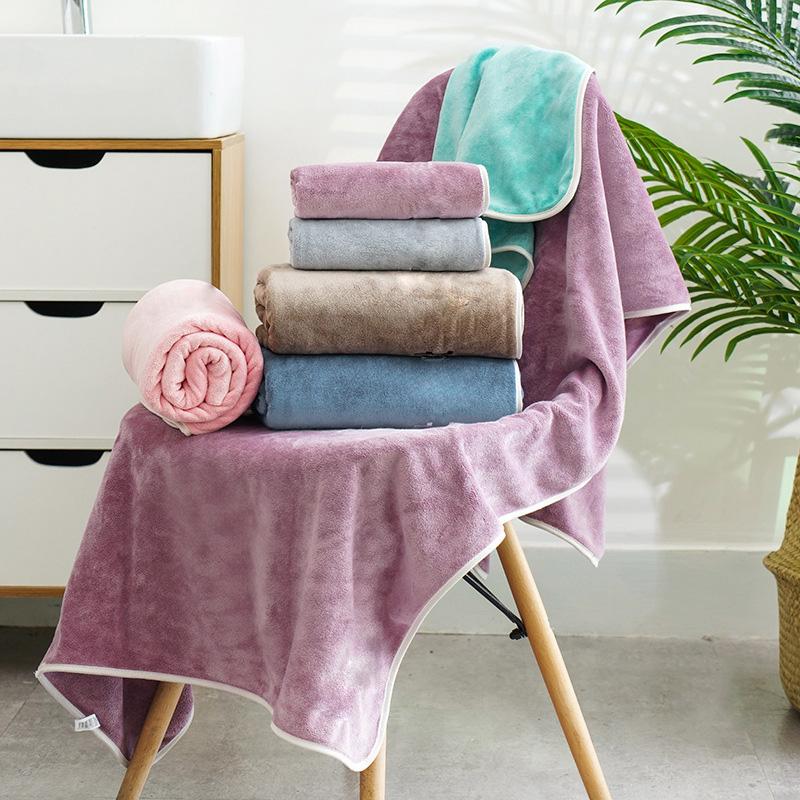 Toalla deportiva de fibra ultrafina de secado rápido para gimnasio, yoga, toalla absorbente de sudor, toalla de playa bordada para hombre y mujer 30x110cm