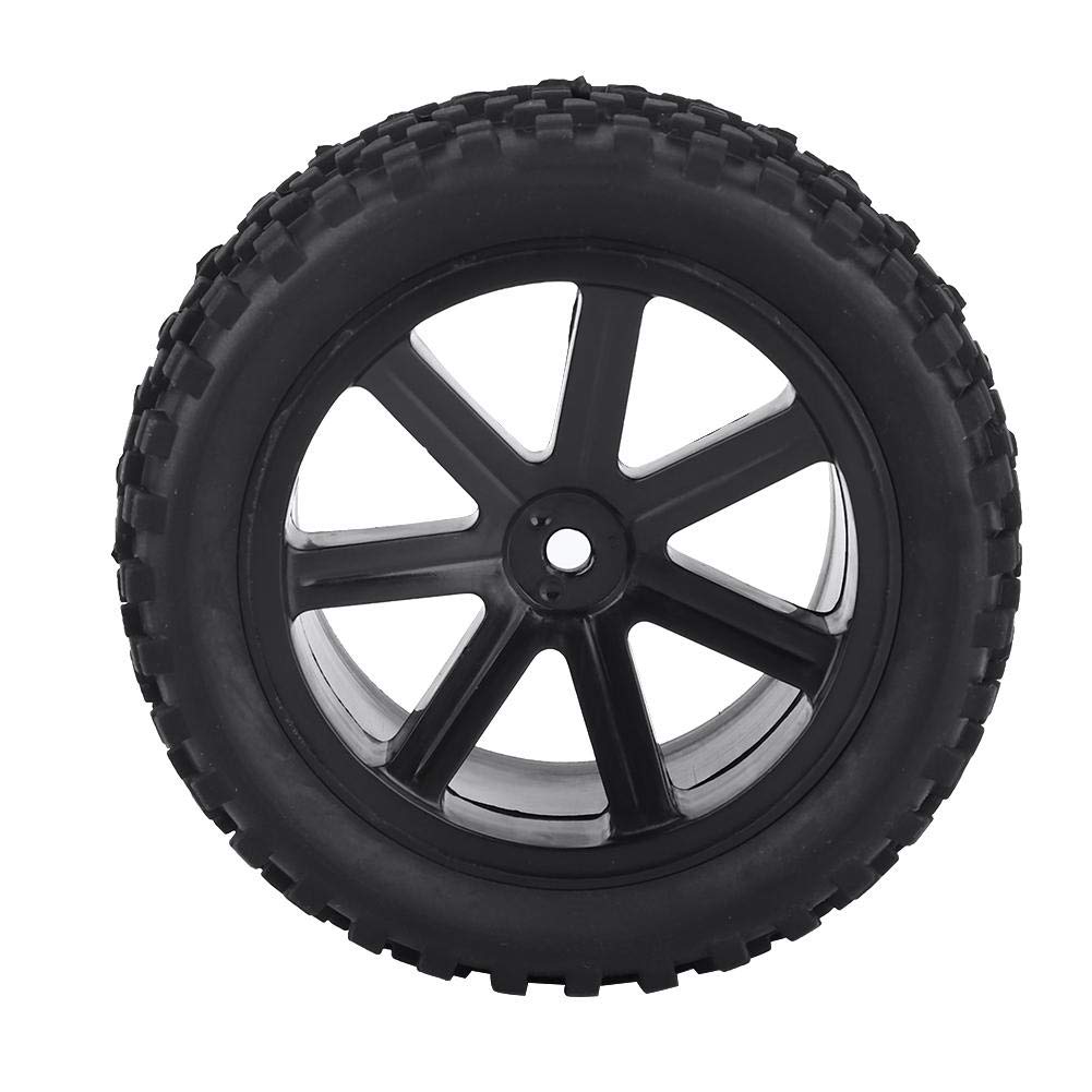 VGEBY1 RC Car Tires Wheels Rubber Tires RC Wheel Tires Racing Buggy Crawler Car On Road Racing Car Tires RC Car Accessories Black 1/10