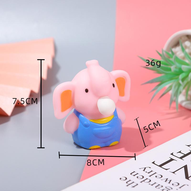 Anti Pressure Toy Elephant Squeezing Halloween Toy Tpr Soft Clay Anti Pressure Fun Decompression Children's Adult Gift Props