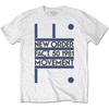 Oficiální tričko New Order Movement Pánské Unisex