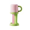 Toothbrush Holder With Dust Cover, Various Colors Drainage Design Plastic Multifunctional Bathroom Totothbrush And Cup Organizer