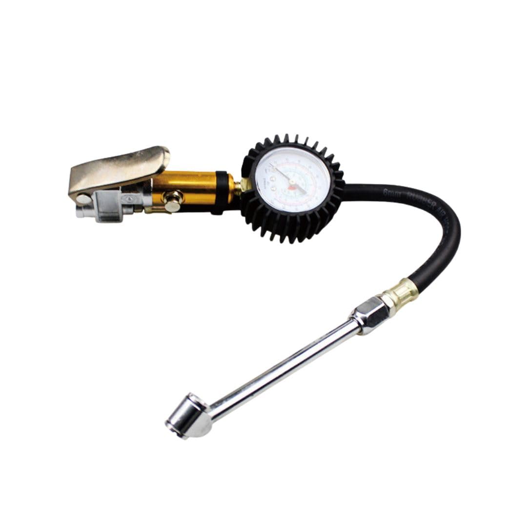 

EINEY Tire Air Gauge, Air Chuck Gun, Air Pressure Gauge, Air Pump for Cars, Bicycles, and Motorcycles, Tire Inflator, Air Compressor