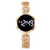 Women's Fashion Small Simple Touch Screen Chain Watch Women Steel Belt Student Bracelet Electronic Women Fashion Watch