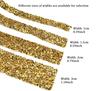 10Yards Crystal Rhinestone Ribbons Roll Diamond Sparkling Banding Belt Wrap Wedding Party Crafts Self-Adhesive DIY Decorations
