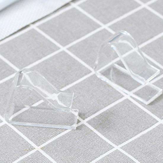 8/12Pcs Transparent Tablecloth Clips Mini Size Non-Slip Widely Used Clear Table Cloth Holders Table Cover Clamps