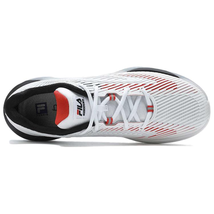 FILA Potenza 2 Comfortable Low-Top Tennis Shoes Men sneaker White Blue A12M441509F-WT