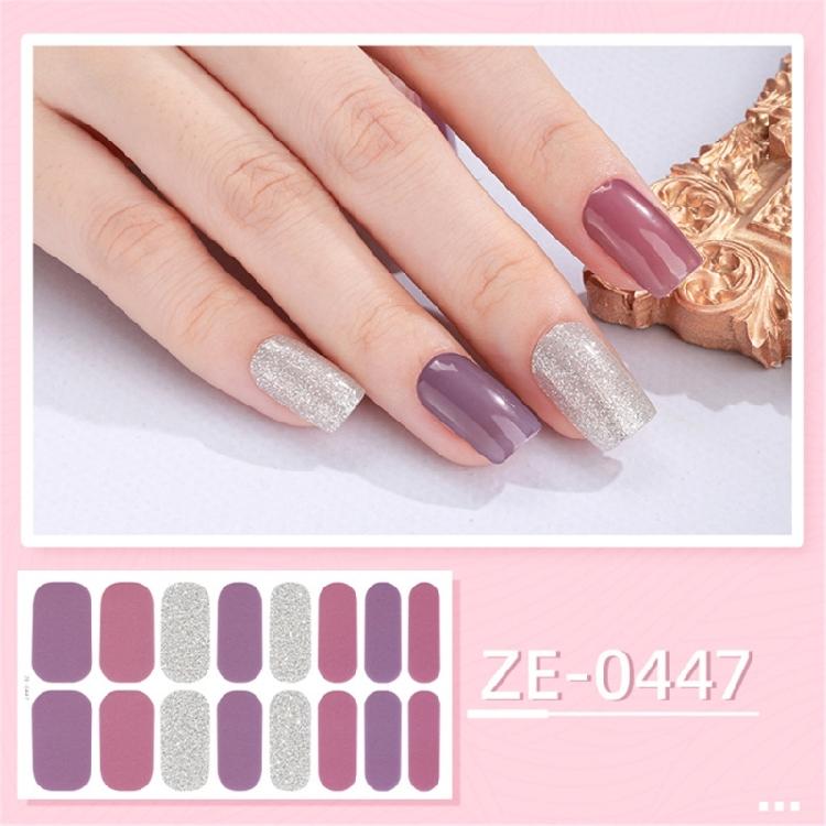 Nail Polish Sticker Nail Strips Nail Polish Art Stickers Wraps Sticker Nails