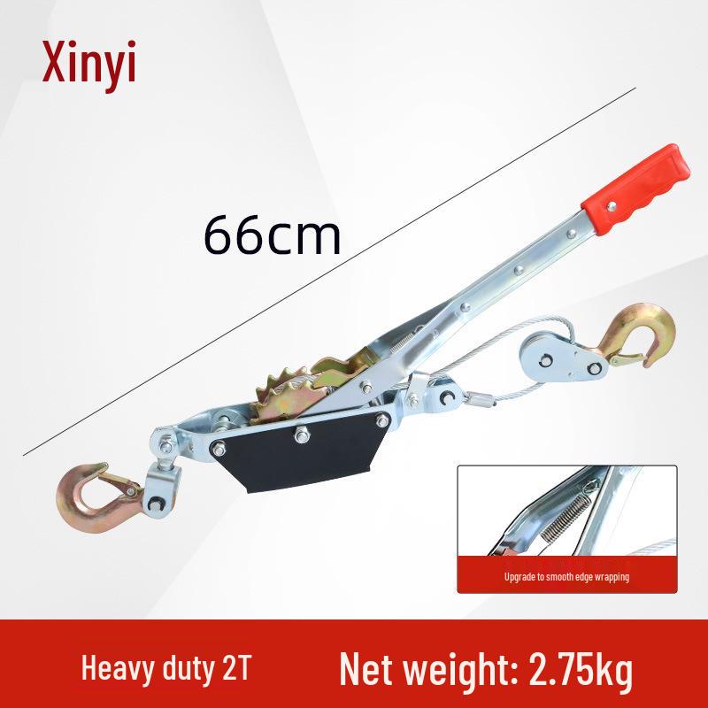 1-4 Ton Double Hook Steel Wire Rope Tensioner