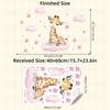 1pc Cartoon Bear Fox Heart Rainbow Animal Wall Stickers for Kids Room Children Room Removable Living Room Decoration Wall Decals