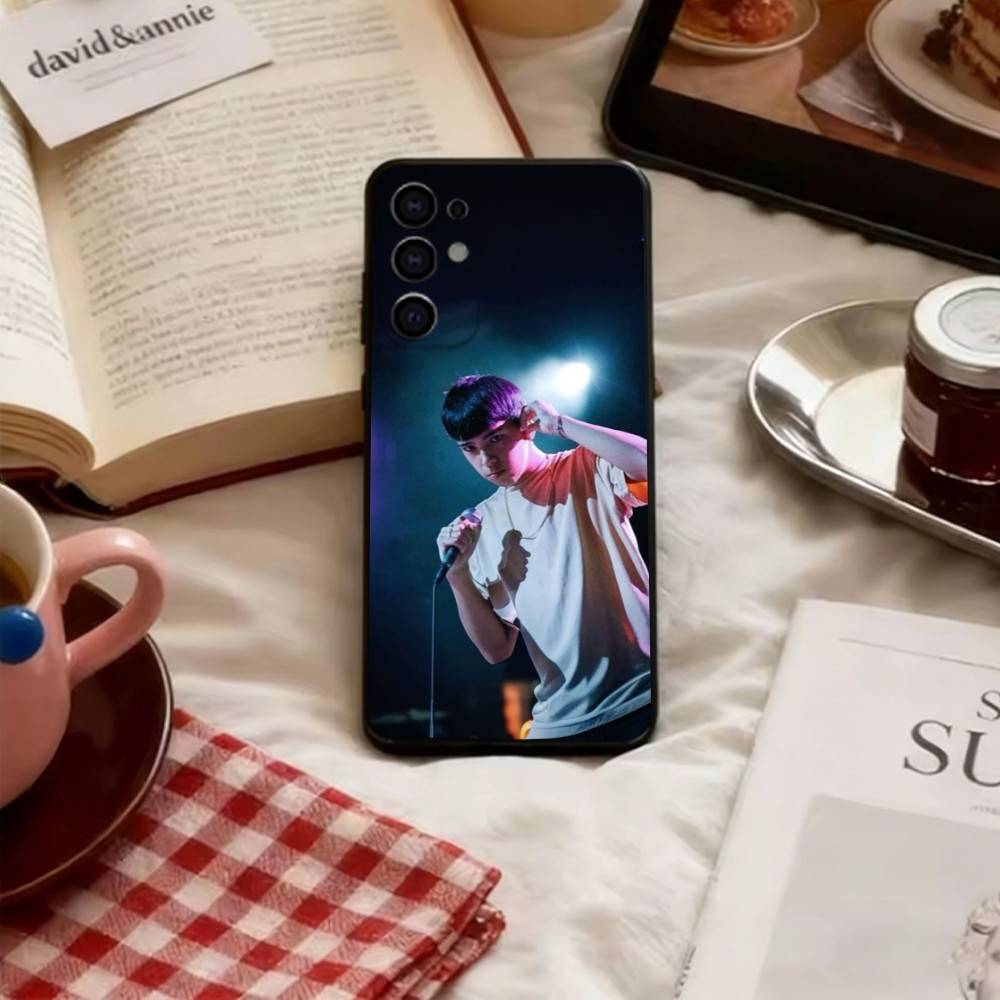 Milo J Singer Phone Case For Samsung S25,S24,S21,S22,S23,S30,Ultra,S20,Plus,Fe,Lite,Note,10,Soft Black Cover