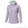 Women's Waterproof Windproof Outdoor Hiking Jacket Lightweight Single Layer Motorcycle Style Windbreaker