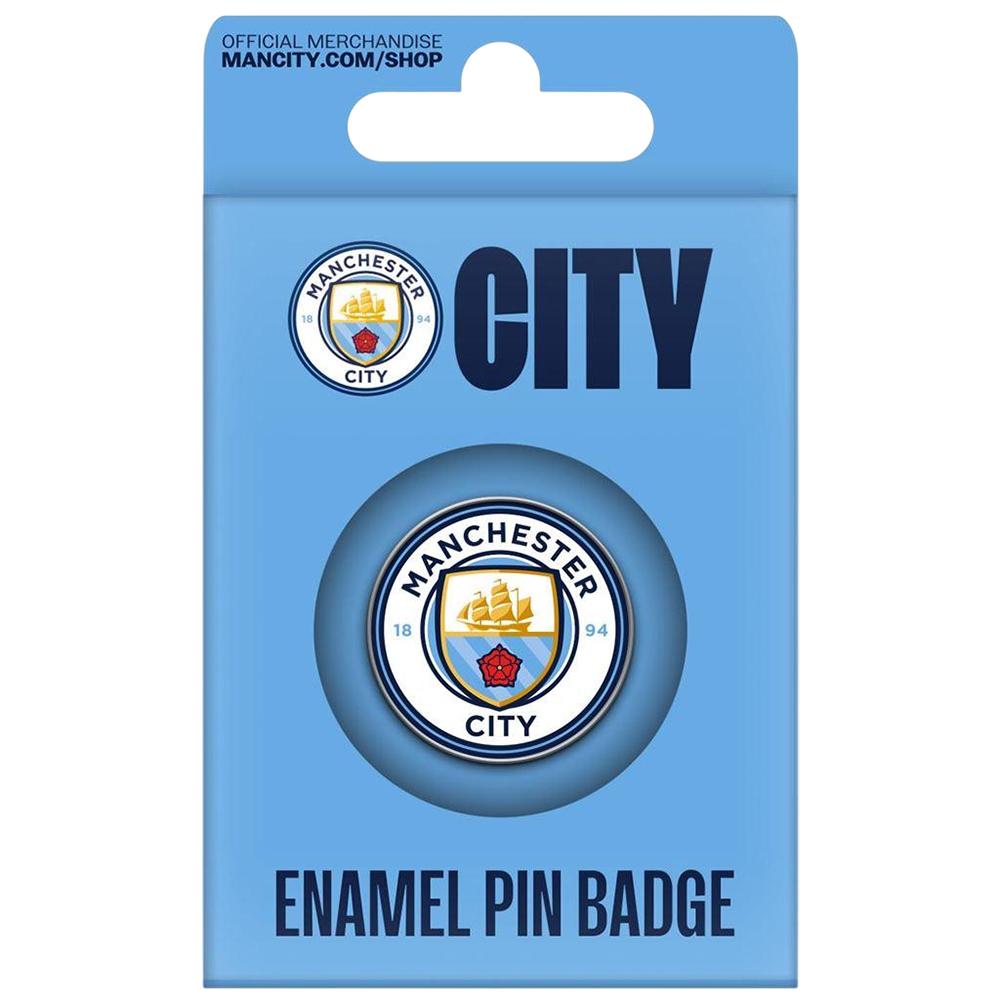 Manchester City FC Club Emaille Wappen