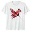 Ornate Butterfly Floral Butterflies Animals Mens T-Shirt Womens Tee Unisex Top