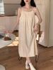Summer Nightgown: Long, Loose, Breathable, Casual Camisole Dress