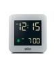 Table Clock Digital Gray Alarm Clock BC09G Digital BRAUN/Brown