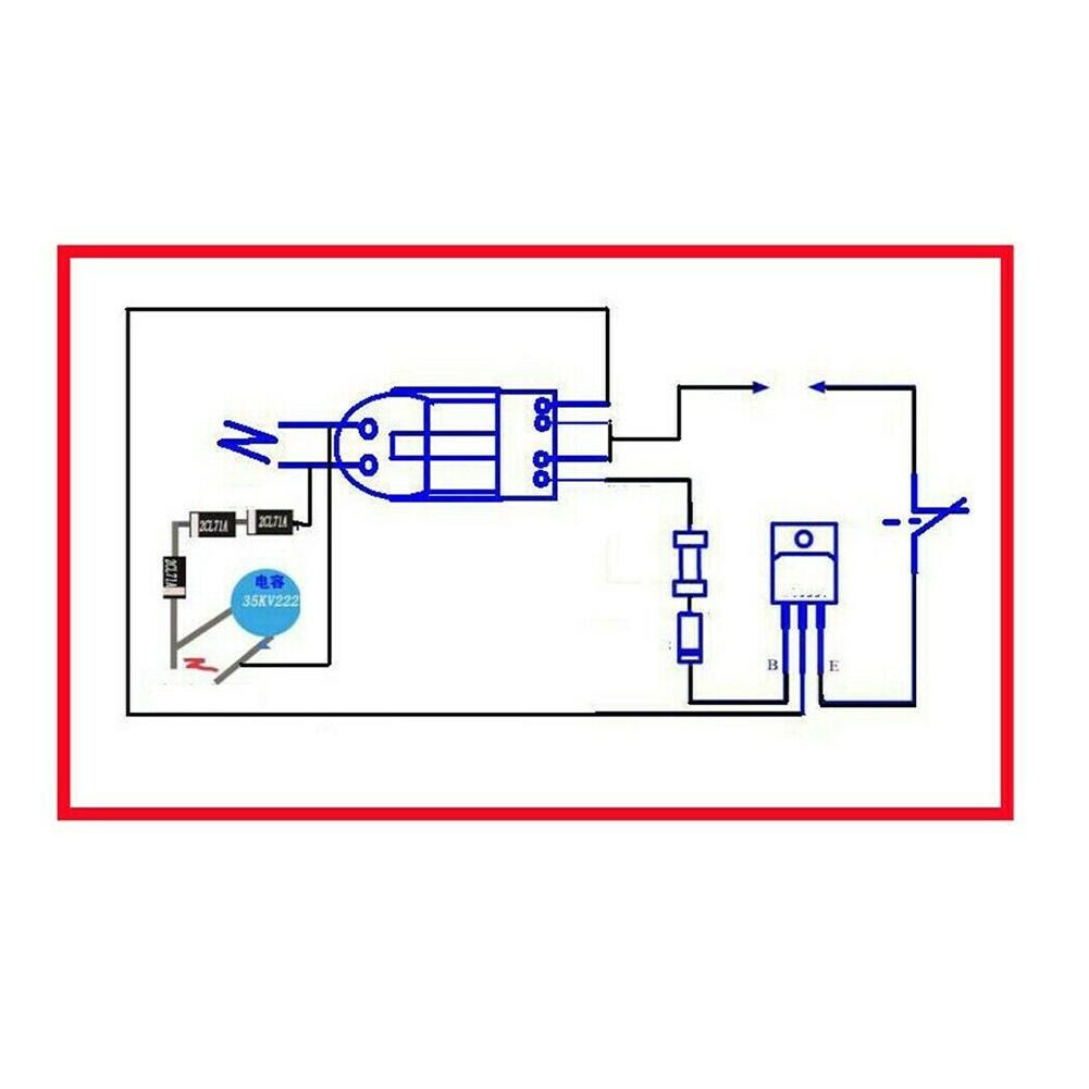 Booster Coil Production Kit M3*6 PCB Board 4.2cm*3.2cm*0.16cm