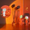 Mini Mushroom Night Light,Rechargeable LED Sunset Projection Lamp,Romantic Desktop Nightlight,Home Decor,Bedroom,Nursery,Gift