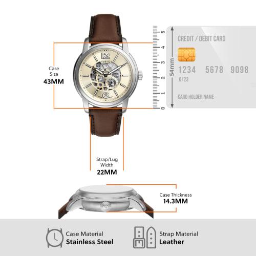 Fossil Heritage ME3264 Men's Brown Watch