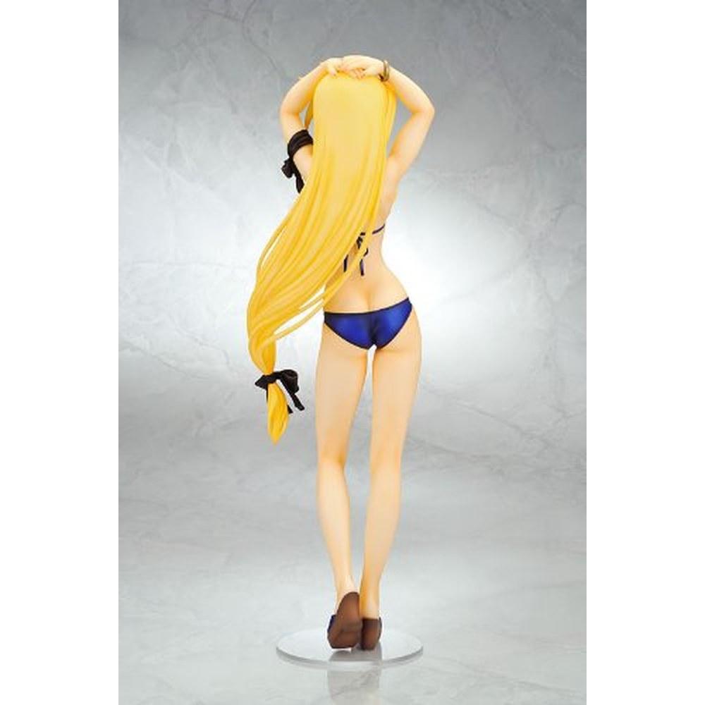 Good Smile Company Nanoha StrikerS Fate T. Harlaown Swimsuit Ver. 1/4 Scale PVC Painted Complete Figure