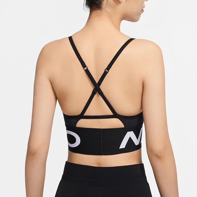 Nike Pro Indy Low Impact Support Training Sports Bra Women Underwear Black CT3765-010