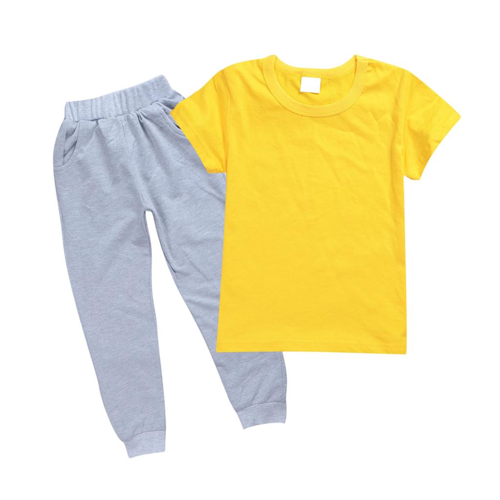 Girls' 2,Piece Set , Color Tee & Pants Outfit