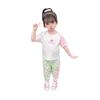 Girls Summer Short Sleeve Sporty Two Piece Outfit