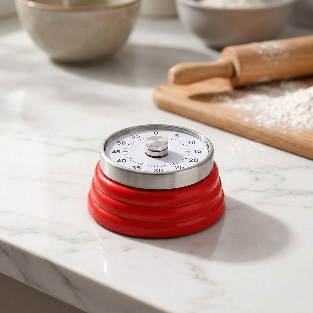 60 Minutes Kitchen Cooking Timer Magnetic Suction Baking Reminder Self Discipline Learning