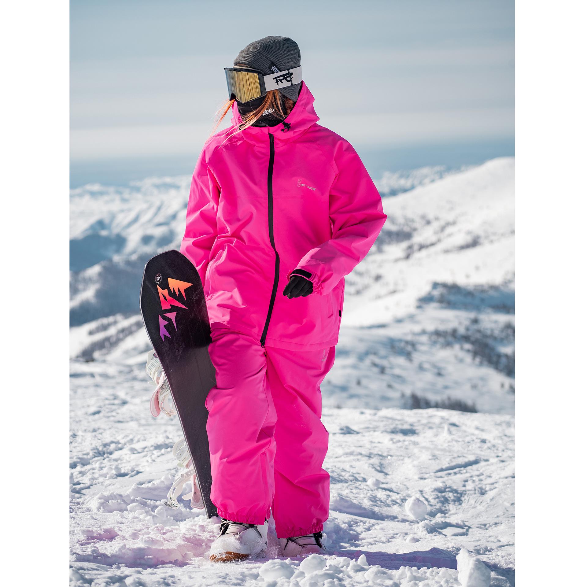 

Unisex Outdoor Winter Plus Size Snowboard and Ski Suit Set XL
