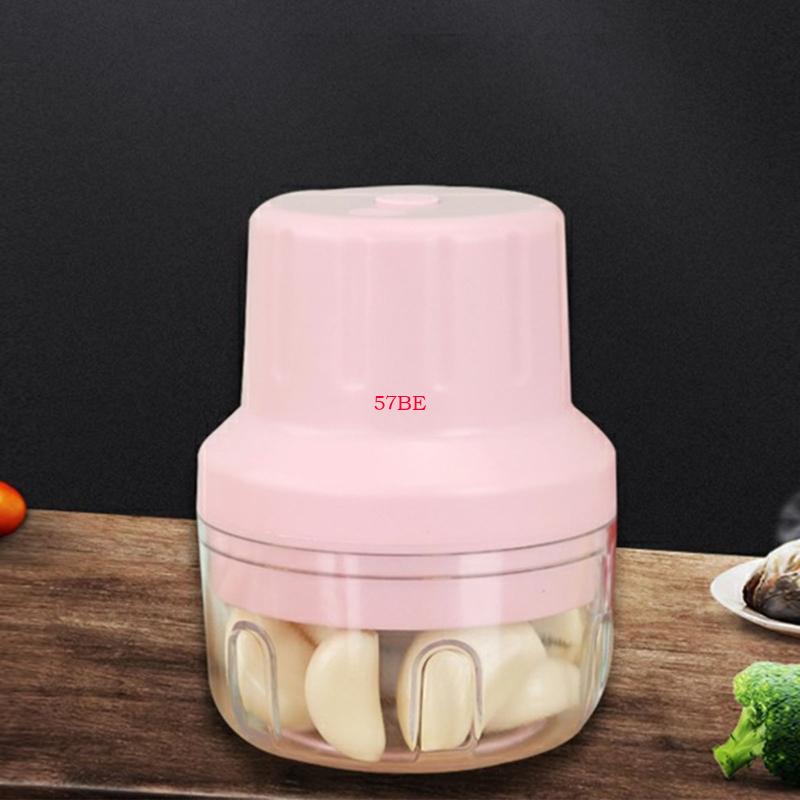 57BE Travel Friendly Garlic Mincer USB Powered Chopper Processor
