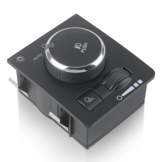 Headlight Lamp Switch With Fog Lights For 09-12 Ram 4602918AA 68020629AA SW891