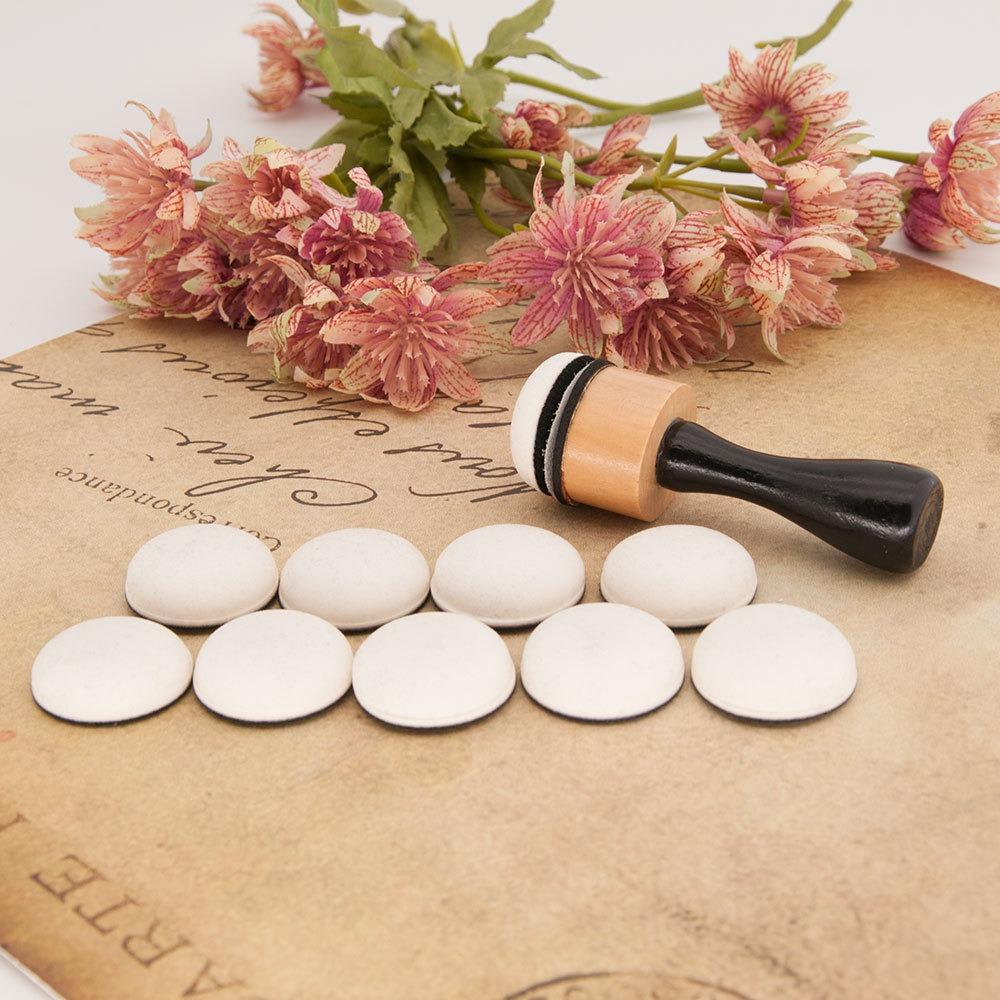 Domed Flat Domed Foam Refills Tool DIY Scrapbooking Mini Ink Blending Tools  Paint Tool