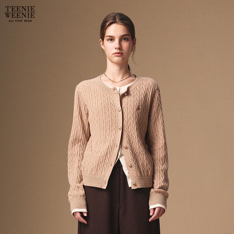 Teenie Weenie Women's Bear Simple Knit Cardigan