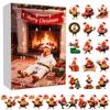 2D Advent Calendar 24 Days Countdown Calendar With Musical Character Collectibles, Advent Calendar