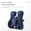 Memory Foam Chair Cushion Car Seat Support Buttock Cushion Pain Relief Orthopedic Pillow Massage Lumbar Pillow Hips Waist Pads