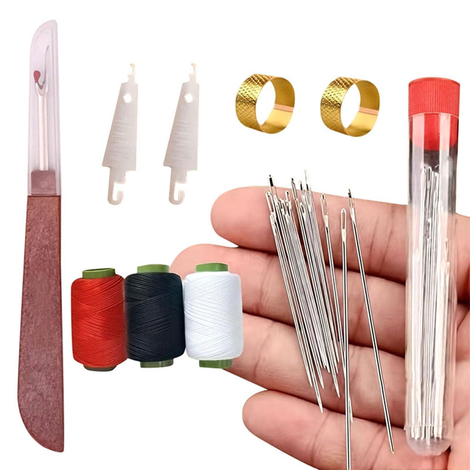 

37pcs Sewing Tool Set,Multi-Purpose Needle Thread Kit For Clothes Mending,Professional Sewing Working Kit For DIY Lovers M