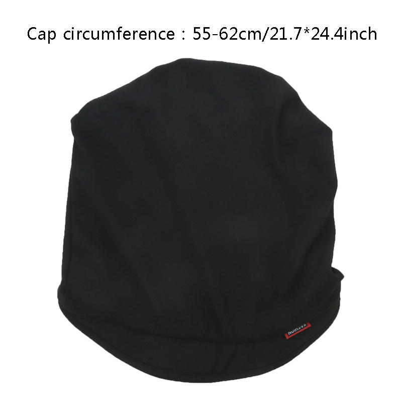 Women's Autumn Winter Beanie Hat Solid Color Outdoor Windproof Warm Thickened Hood Knitted Hat