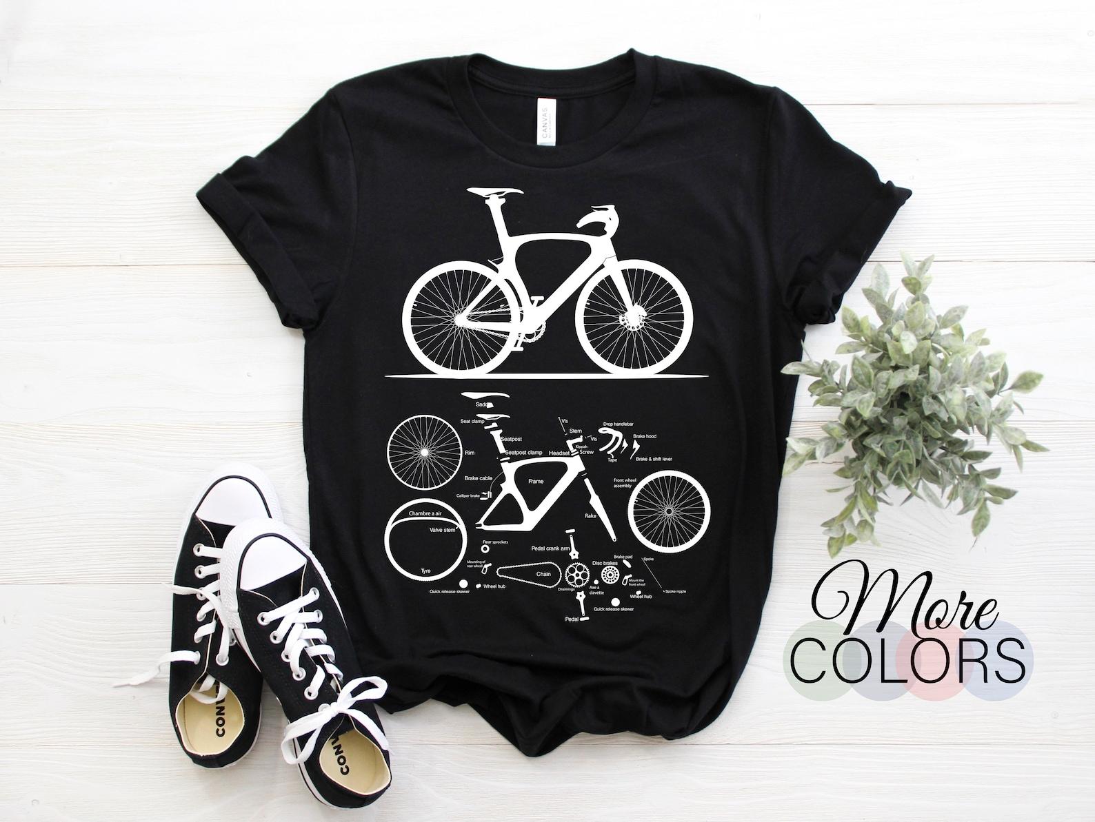 Cycling Bike Bicycle Riding Biking Cyclists Cycologist T-Shirt, Funny Bicycles Bikes Riders Gifts, Vintage Triathlon, Cyclocross Triathletes 140