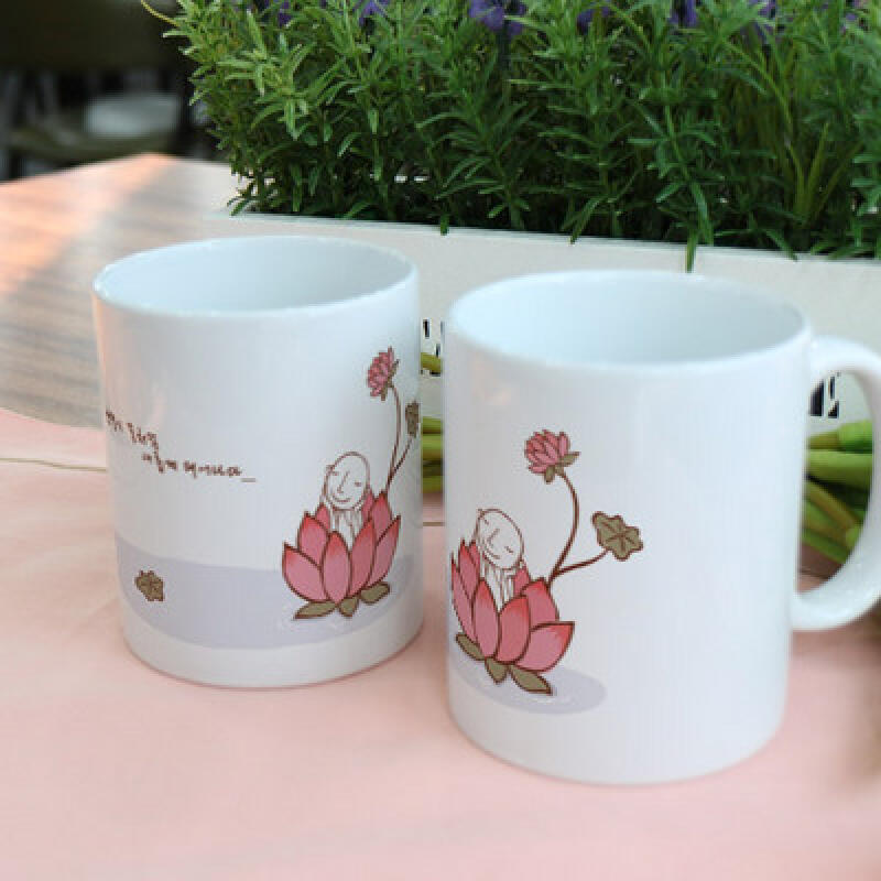 id216-Design Mug 2p-Like a single flower
