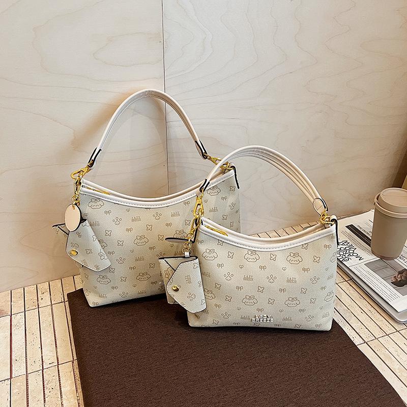 Fashion Presbyopia Women's Bag Single Shoulder Cross Street Bag Large Capacity Underarm Shoulder Bag 2025 New Commuter Bag