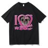Cute I Love My Girlfriend Sad Hamster T Shirts Funny UnisexWomen Clothing Harajuku Aesthetic Tshirt Unisex Streetwear Tops