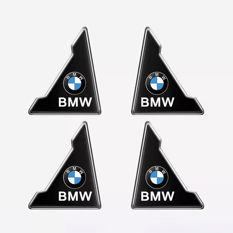 

4 шт. Защитная наклейка от царапин на дверь автомобиля Аксессуары для BMW M3 M4 M5 G42 G30 G20 E39 E36 E87 E53 F44 F07 F34 G15 G16 G23 чёрный
