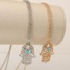 1pc Punk Hair With Gold / Silver Plated Elastic Banded Banded Ponytail Holders Girl Hair Ornament Gifts