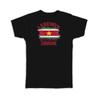 Legends Are Made In Suriname: Gift T-Shirt Flag Surinamese Expat Country