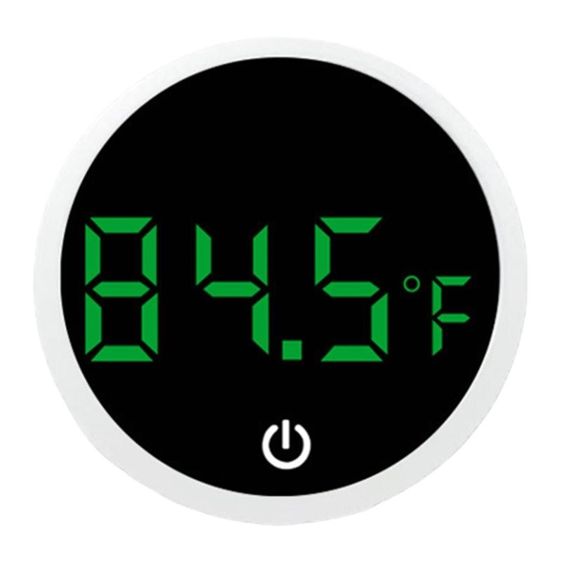 Fishanks Термометры Внешний Наклеивающийся Светодиодный Дисплей Цифровой Прибор для Измерения Температуры для Использования в Террариумах Аквариумах