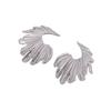 Retro Wing 18k Gold-Titanium Stainless Steel Stud Earrings for Women