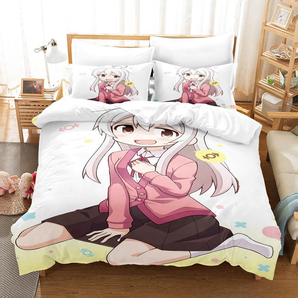 New Onimai IM Now Your Sister Bedding Collection Single Twin Full Queen King Size Bed Collection Adult Kid Bedroom Duvet Cover Collections 3D Anime