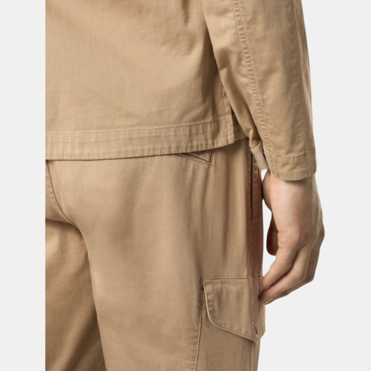 STONE ISLAND Solid Color Zip Collar Long Sleeve Jacket Men Jacket Khaki K1S1512001-28S0012-V0094