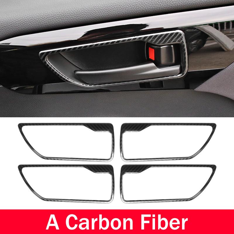 For Toyota Highlander XU70     2024 Hybrid Stainless Car Inner Door Handle Frame Door Bowl Cover Trim Stickers