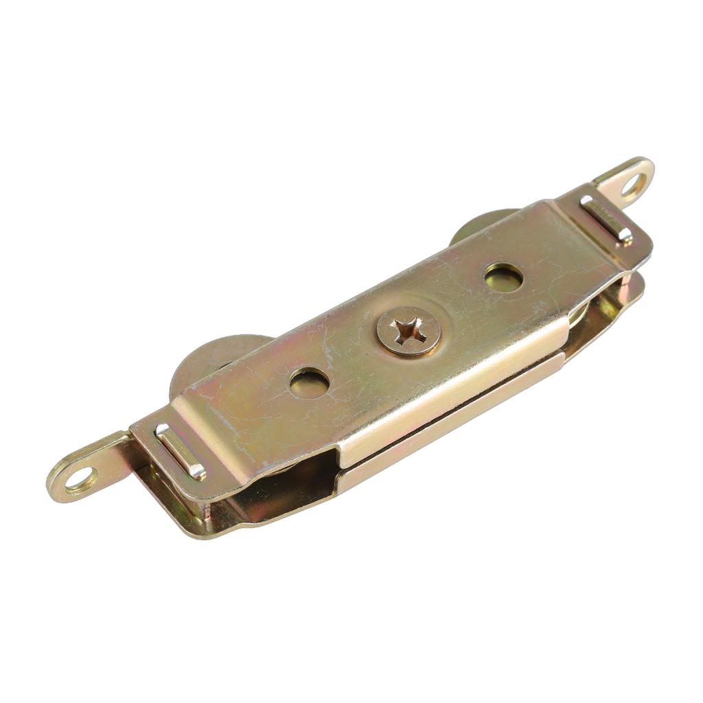 Patio Door Tandem Roller Assembly Metal Sliders Sliding Glass Door Rollers Adjustable Door Hardware for Glass Doors